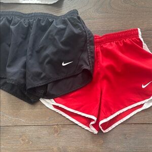 Under Armour Pink and Black Athletic Shorts